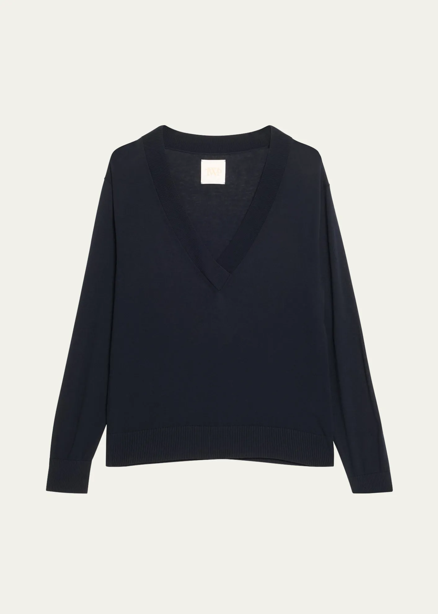 TWPPerfect Deep V Wool Sweater
