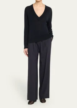 TWPPerfect Deep V Wool Sweater