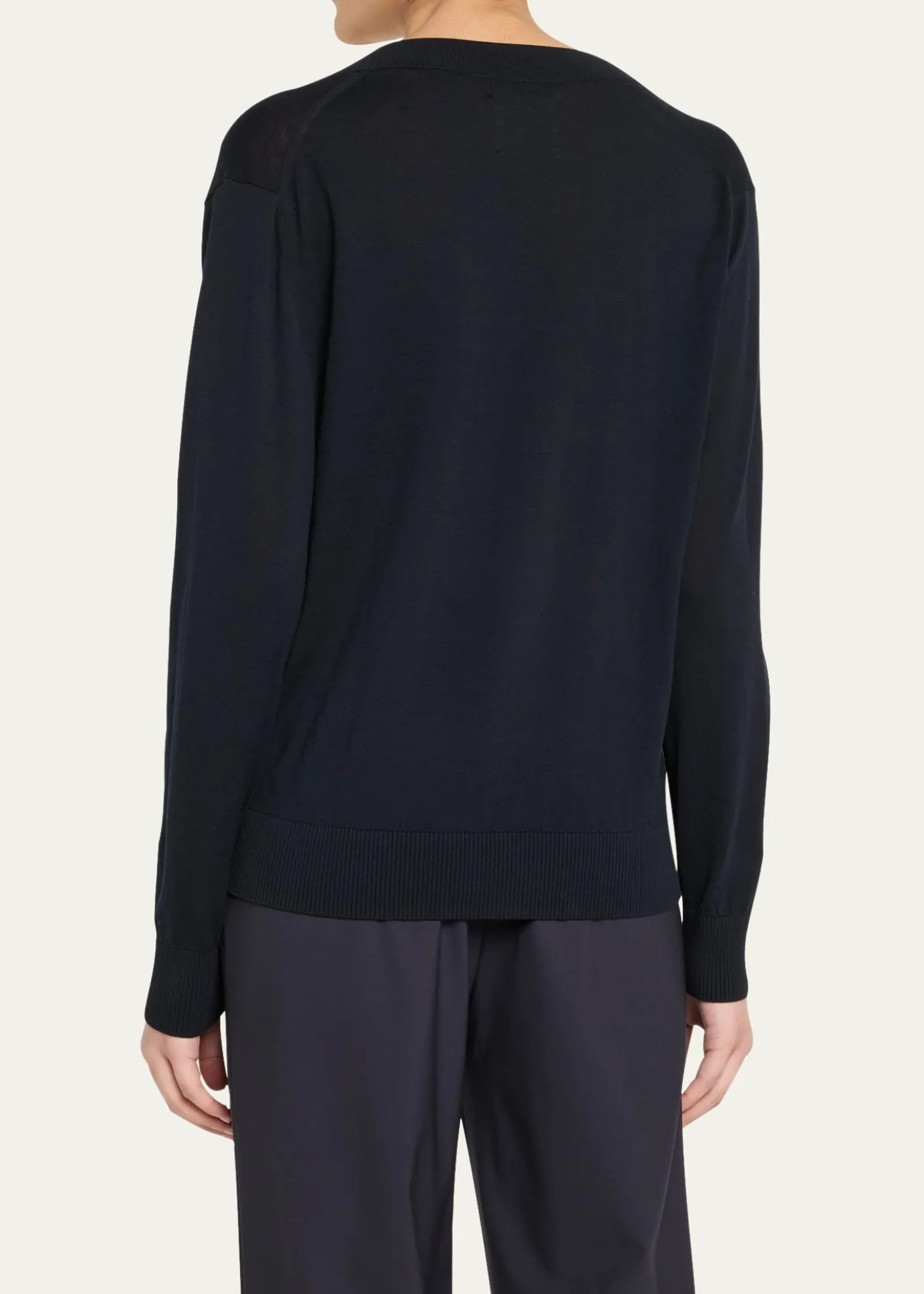 TWPPerfect Deep V Wool Sweater