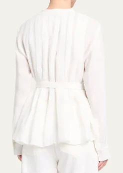 TWPPleated Poet Blouse