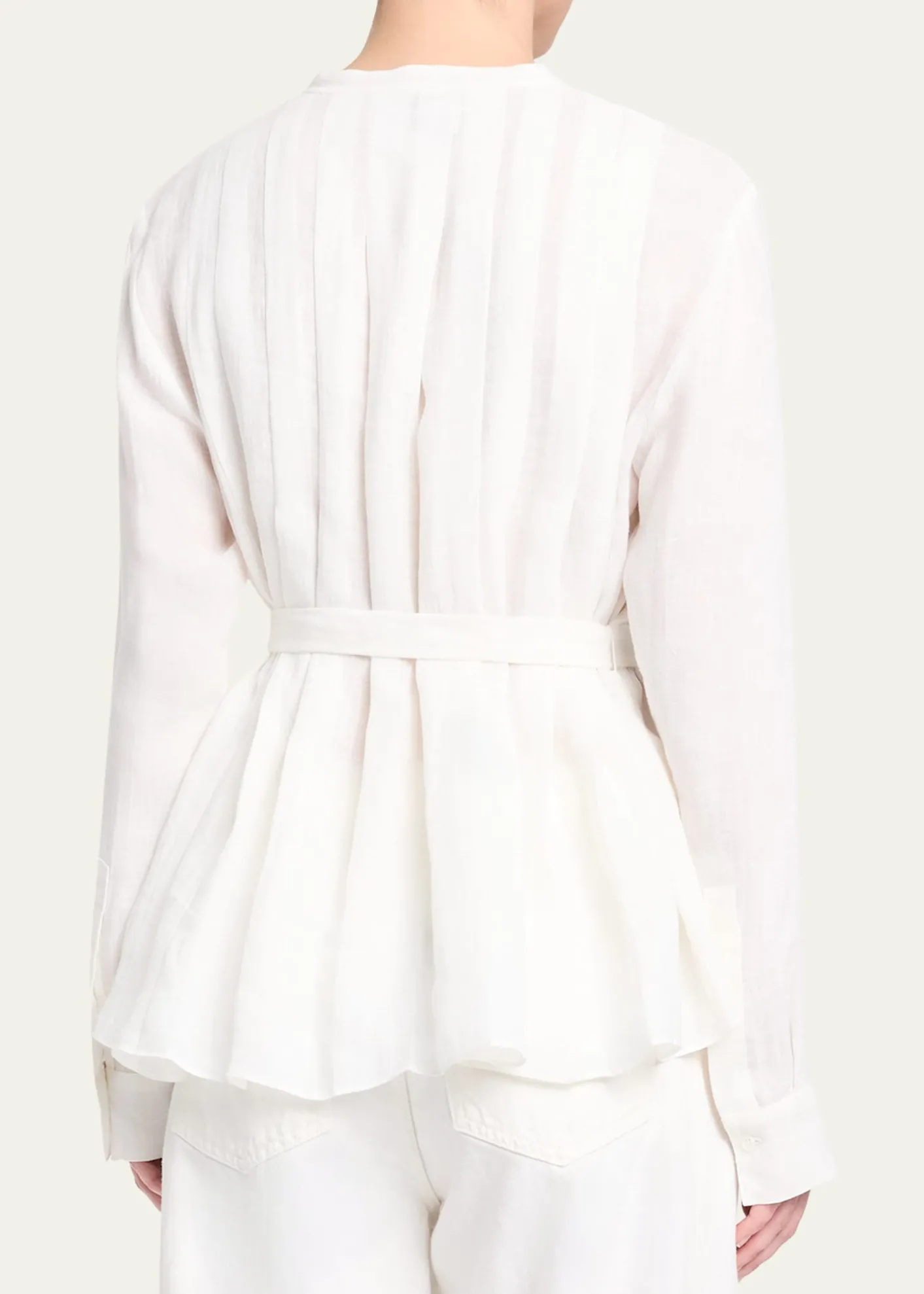 TWPPleated Poet Blouse