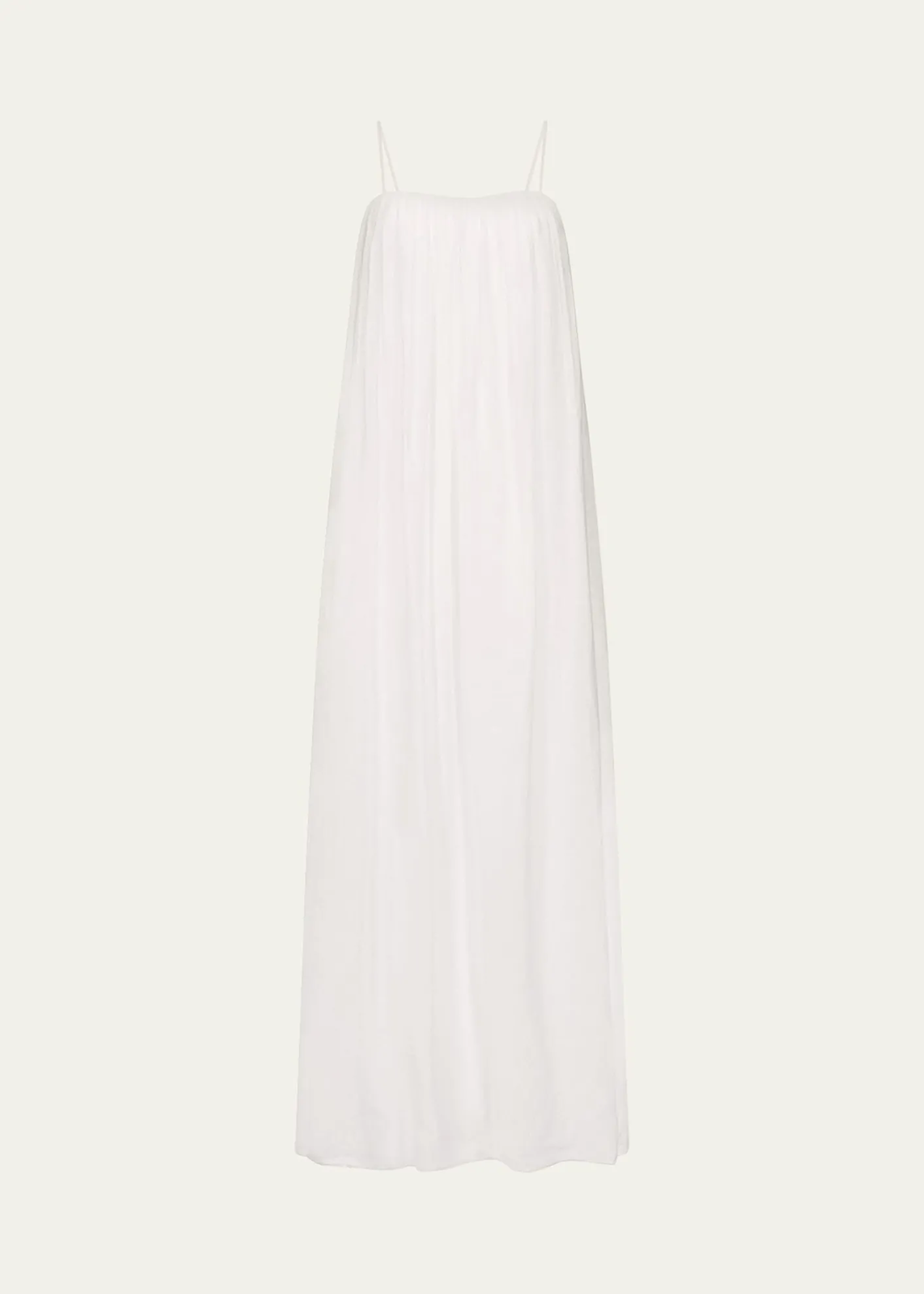 TWPShirred Column Maxi Dress