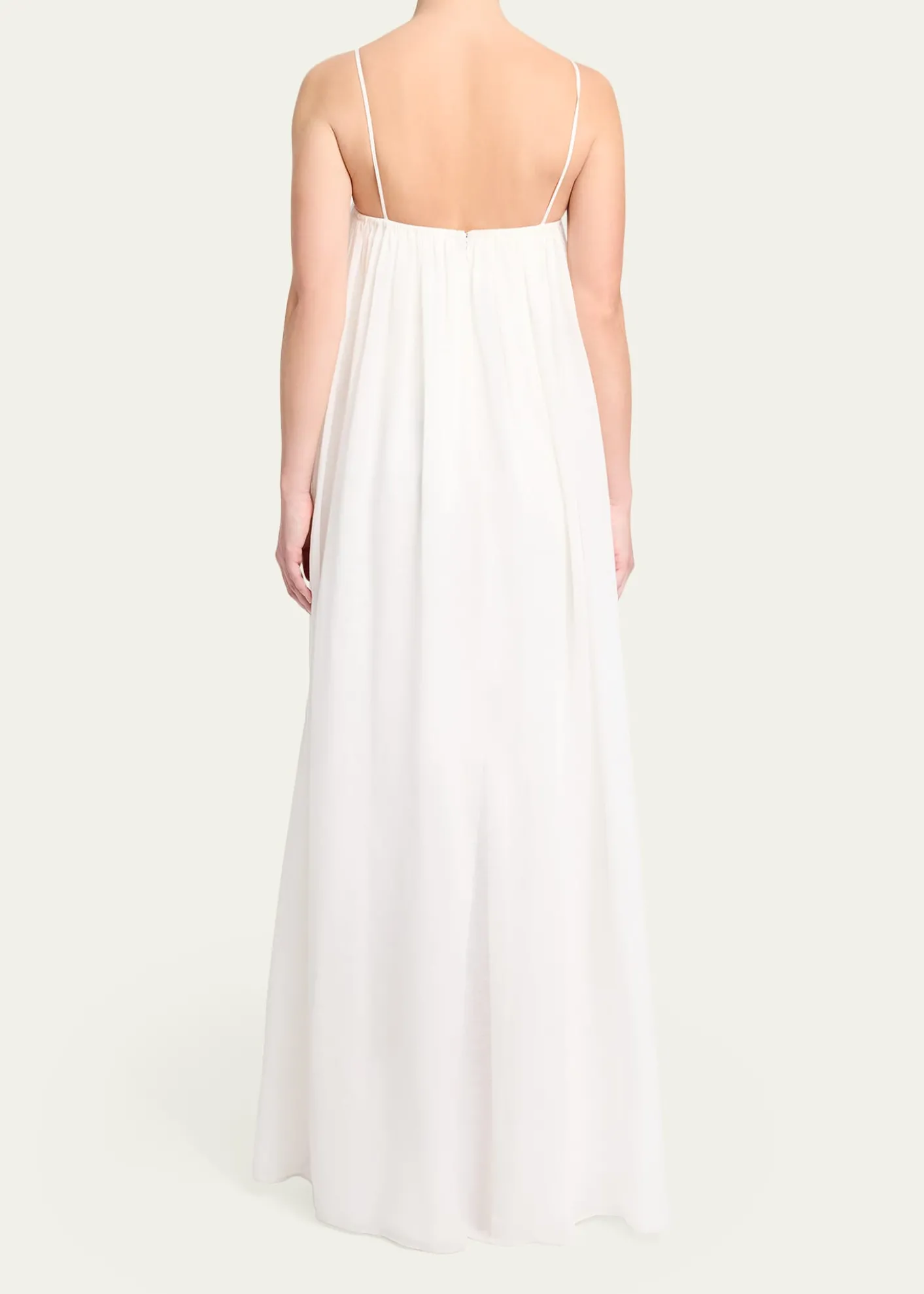 TWPShirred Column Maxi Dress