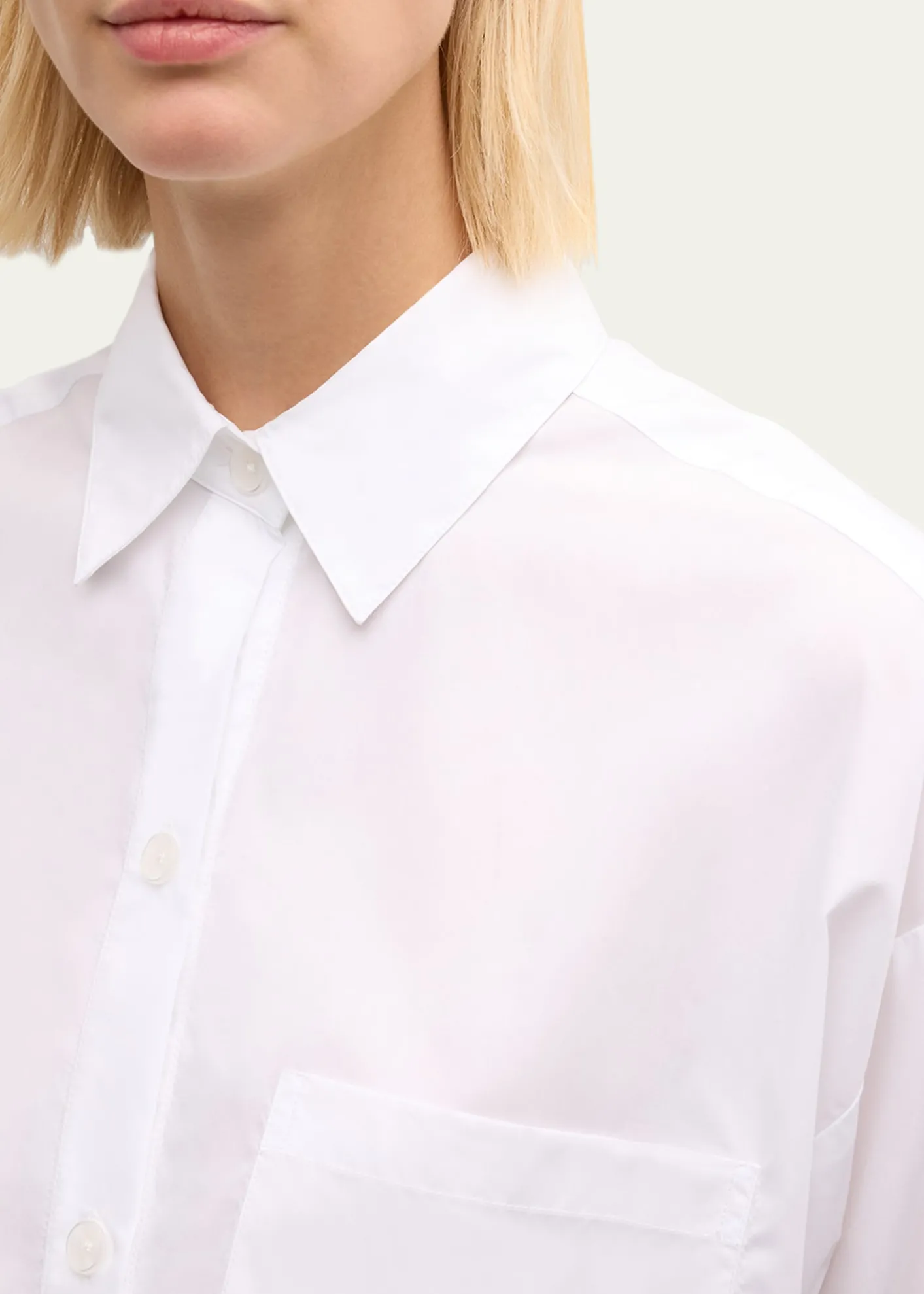 TWPSoon To Be Ex Superfine Cotton Button-Front Shirt