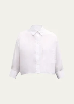 TWPSoon To Be Ex Superfine Cotton Button-Front Shirt