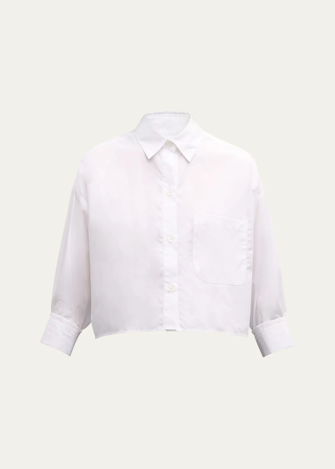 TWPSoon To Be Ex Superfine Cotton Button-Front Shirt