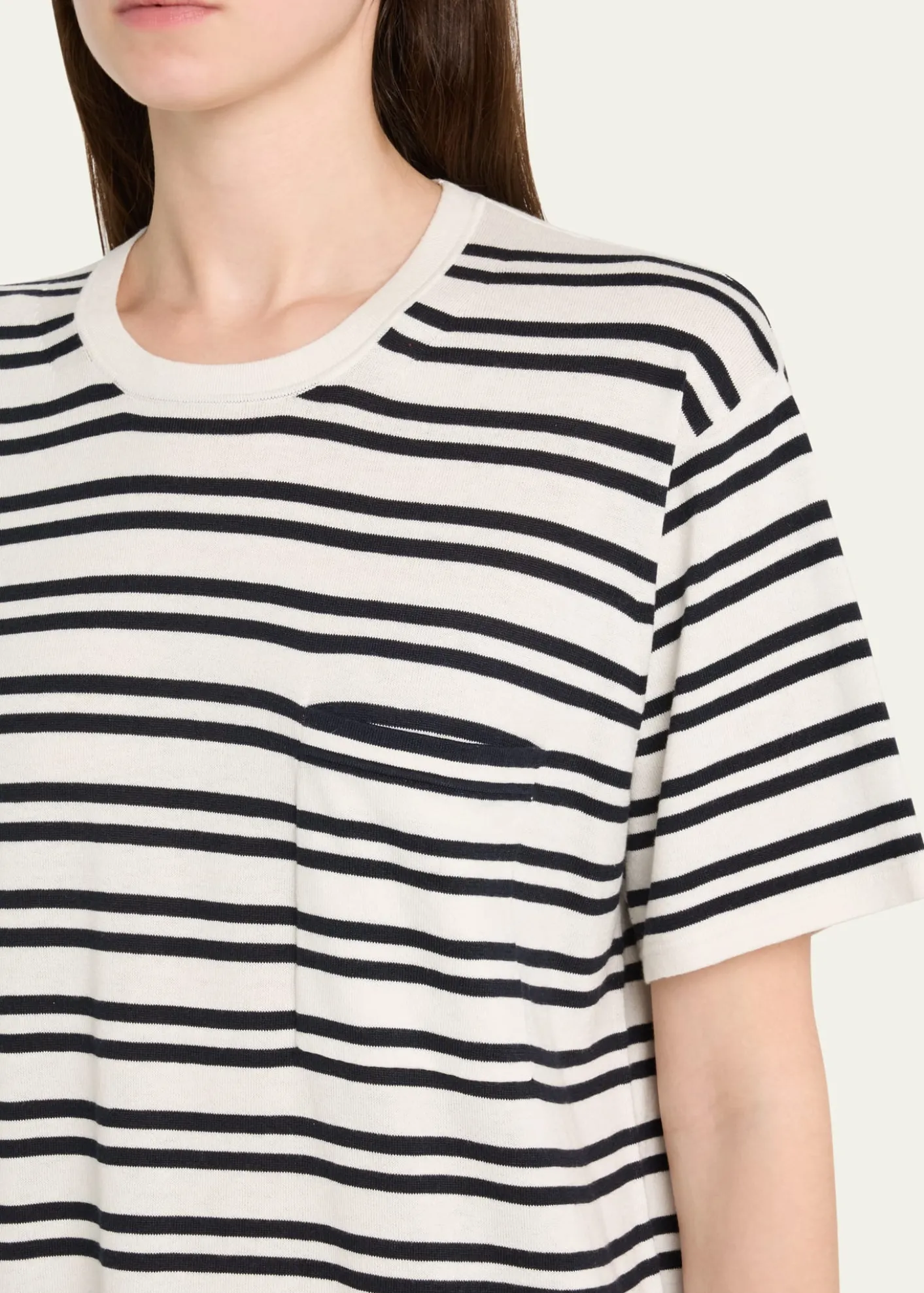 TWPStriped Big Boy Tee