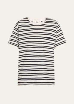TWPStriped Big Boy Tee