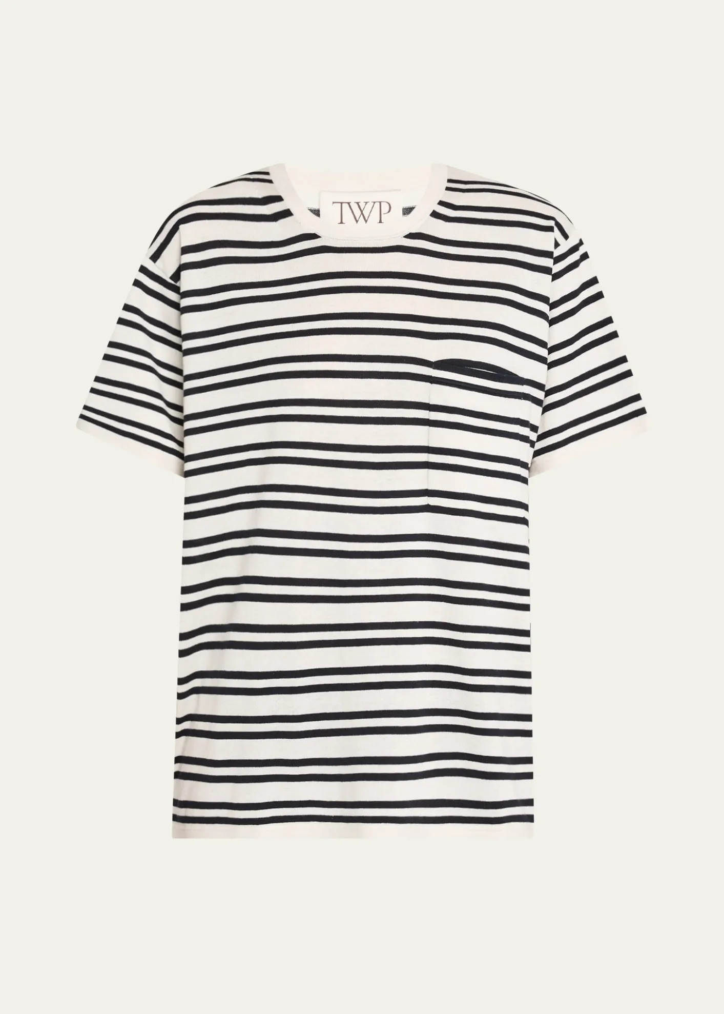 TWPStriped Big Boy Tee