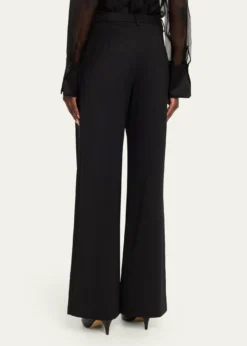 TWPSulli Pants with Tux Stripes in Stretch Wool Suiting