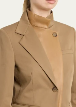 TWPThe Double Take Blazer in Trench Chino Twill