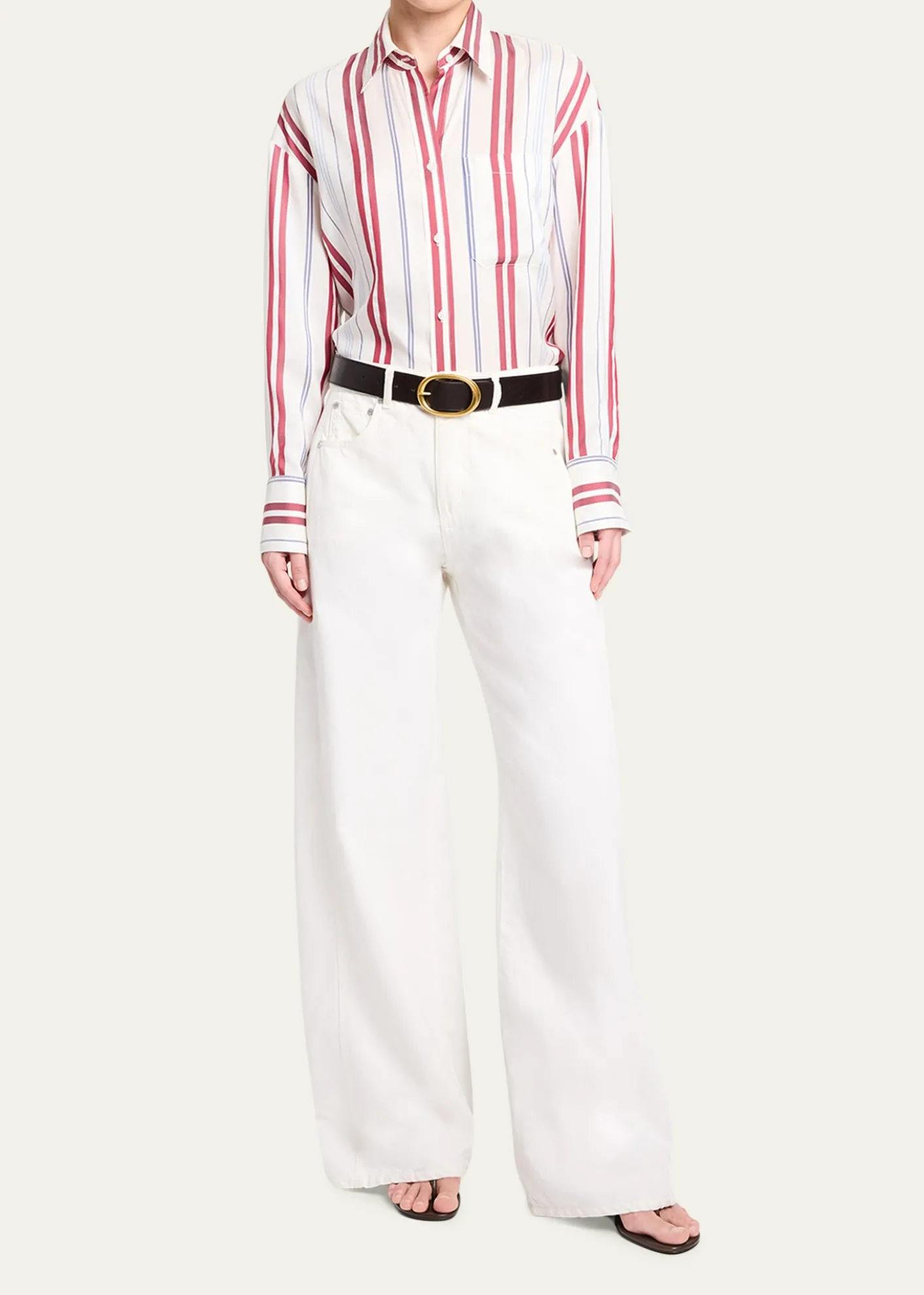 TWPWest 11th St Wide-Leg Jeans