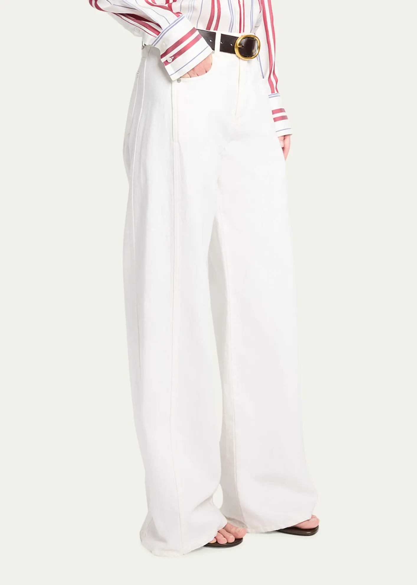 TWPWest 11th St Wide-Leg Jeans