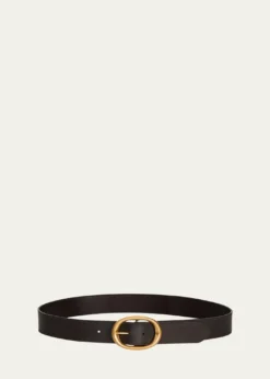 TWPWide Leather Belt