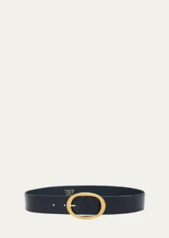 TWPWide Leather Belt
