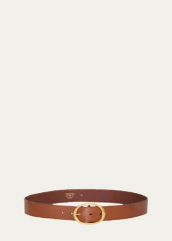 TWPWide Vachetta Leather Belt
