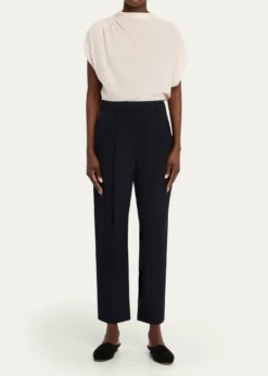 TWPWish You Would Draped Silk Georgette Blouse