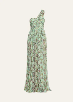 Ulla JohnsonAureline Floral Silk Gown