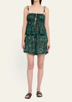 Ulla JohnsonBijou Coverup Shorts