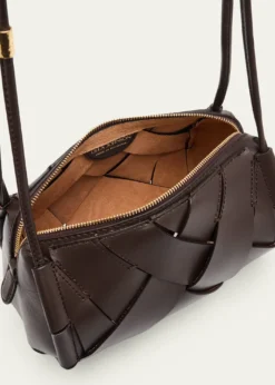 Ulla JohnsonCharlotte Woven Leather Camera Bag