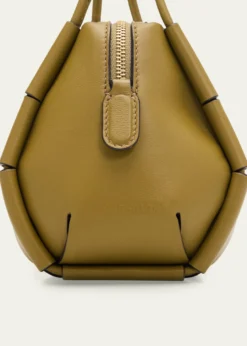 Ulla JohnsonCharlotte Woven Leather Camera Bag