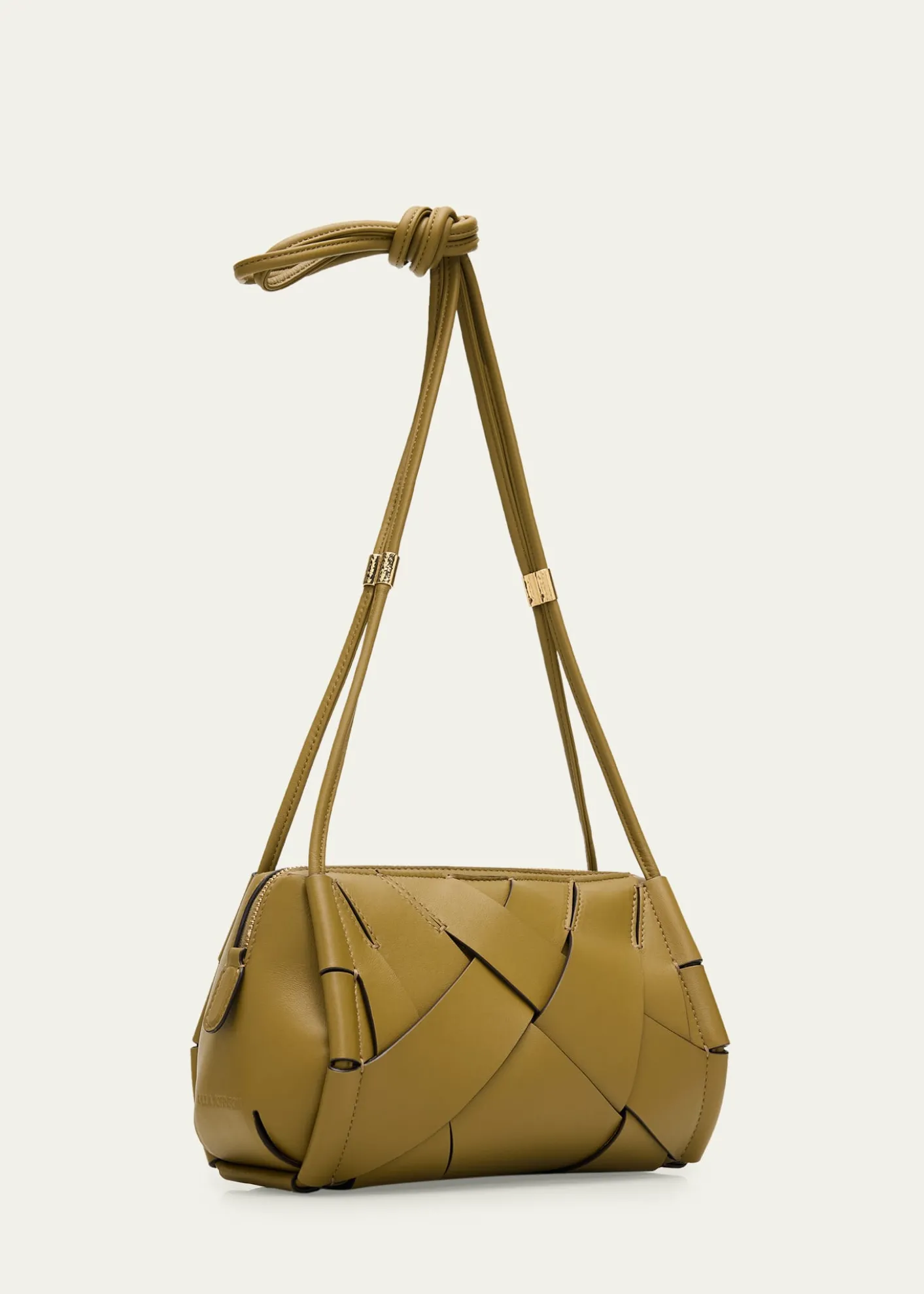 Ulla JohnsonCharlotte Woven Leather Camera Bag