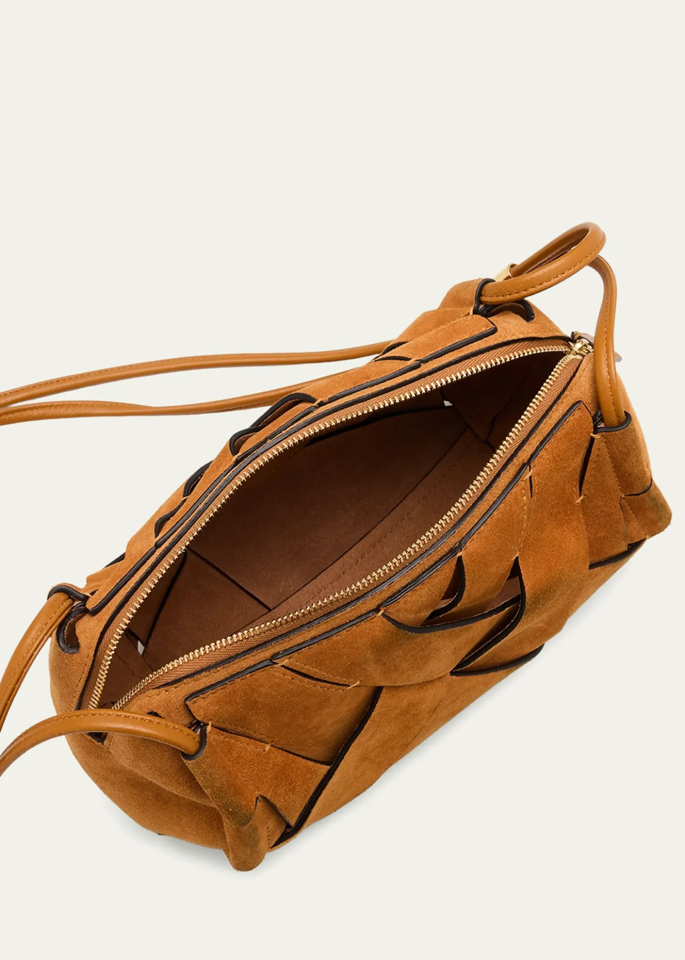 Ulla JohnsonCharlotte Woven Suede Camera Bag