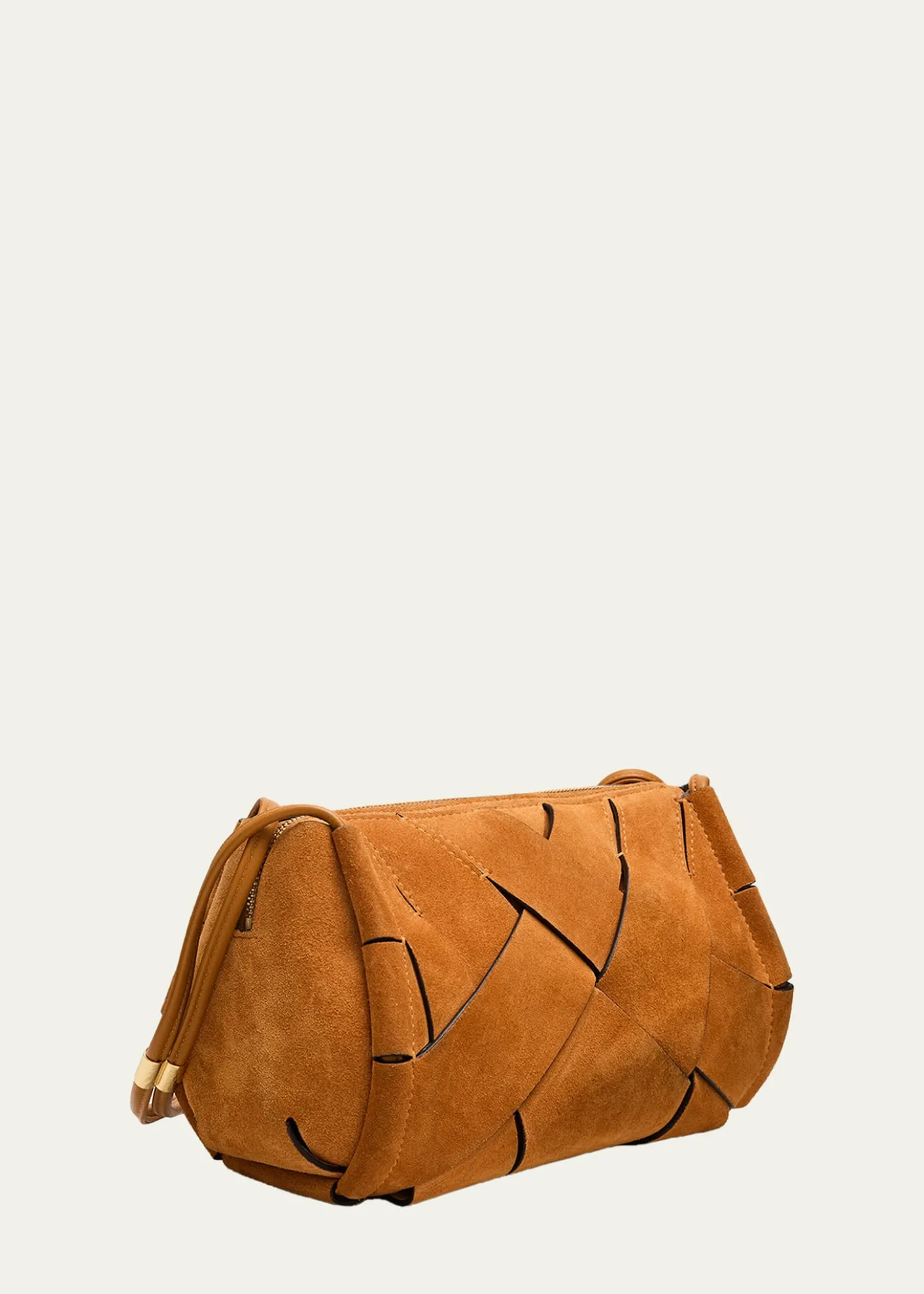 Ulla JohnsonCharlotte Woven Suede Camera Bag