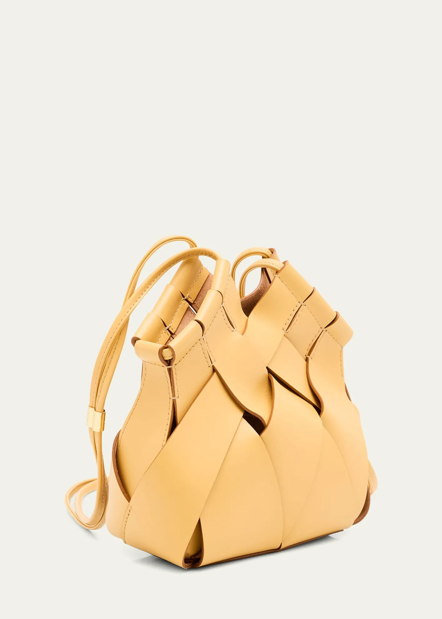 Ulla JohnsonCharlotte Woven Leather Crossbody Bag