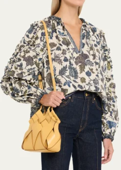 Ulla JohnsonCharlotte Woven Leather Crossbody Bag