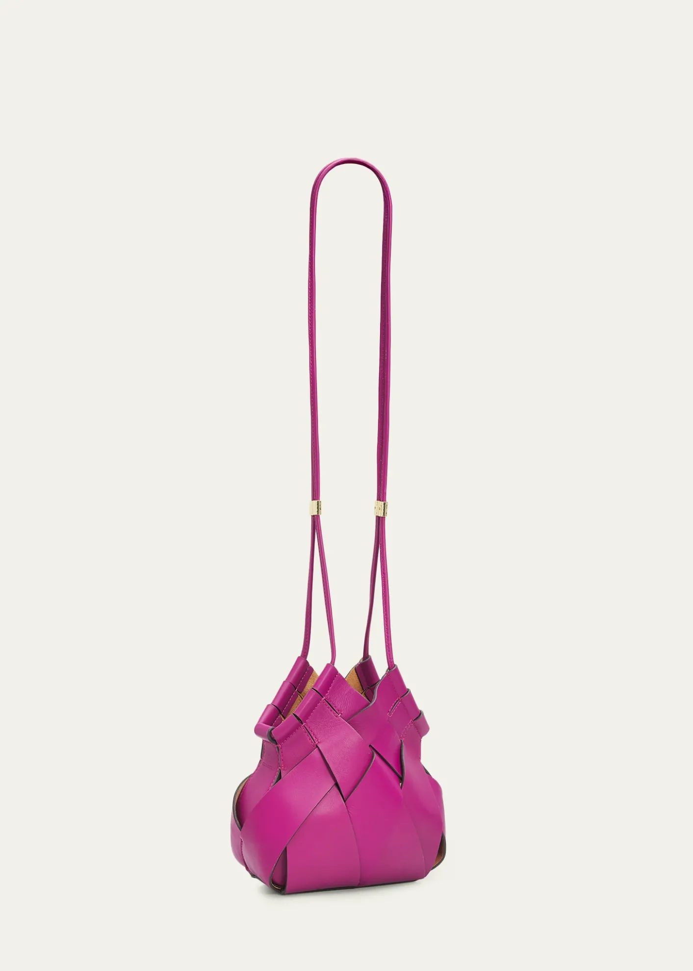 Ulla JohnsonCharlotte Woven Leather Crossbody Bag