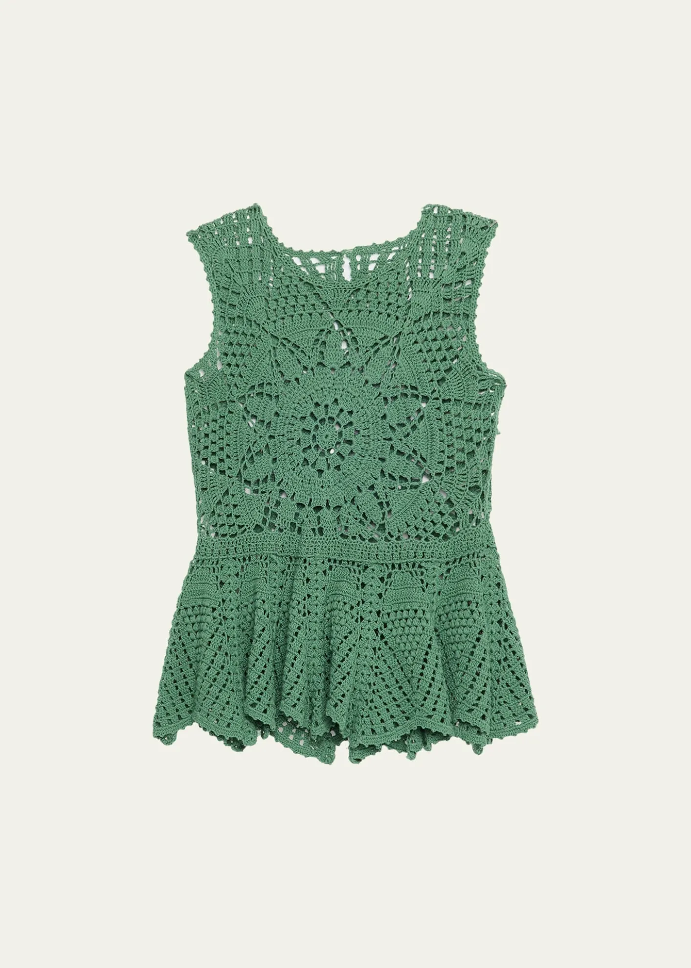 Ulla JohnsonCora Sleeveless Crochet Top
