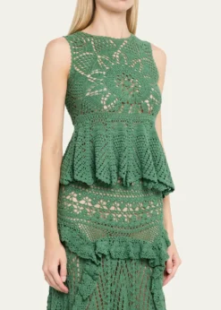 Ulla JohnsonCora Sleeveless Crochet Top