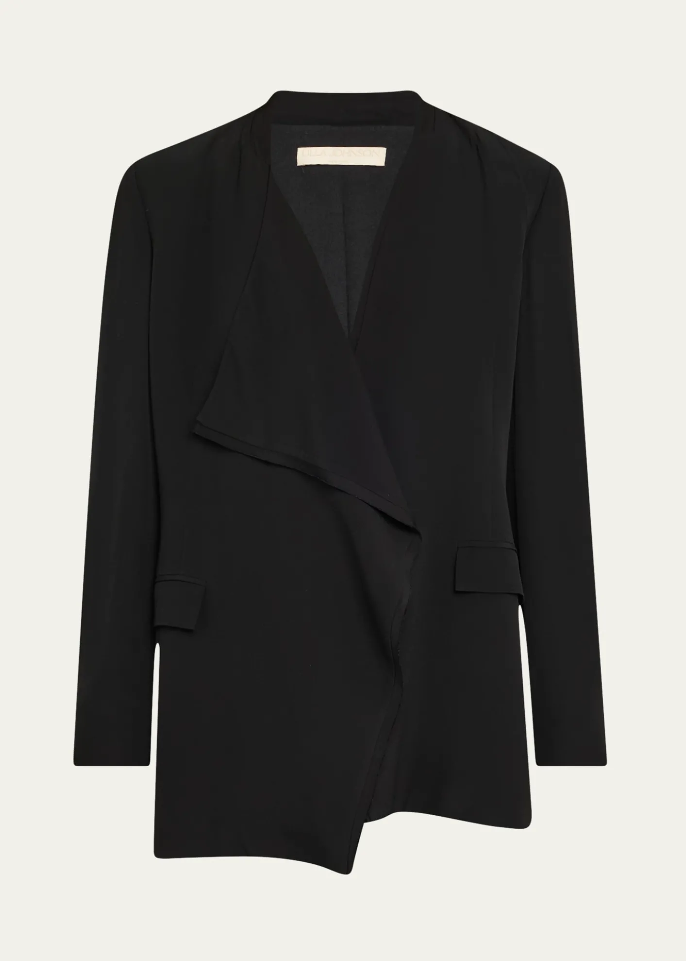 Ulla JohnsonElea Draped Front Jacket