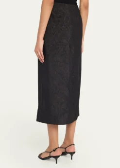 Ulla JohnsonEllis Taffeta Midi Skirt