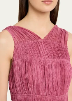 Ulla JohnsonFreesia Sleeveless Silk Chiffon Gown