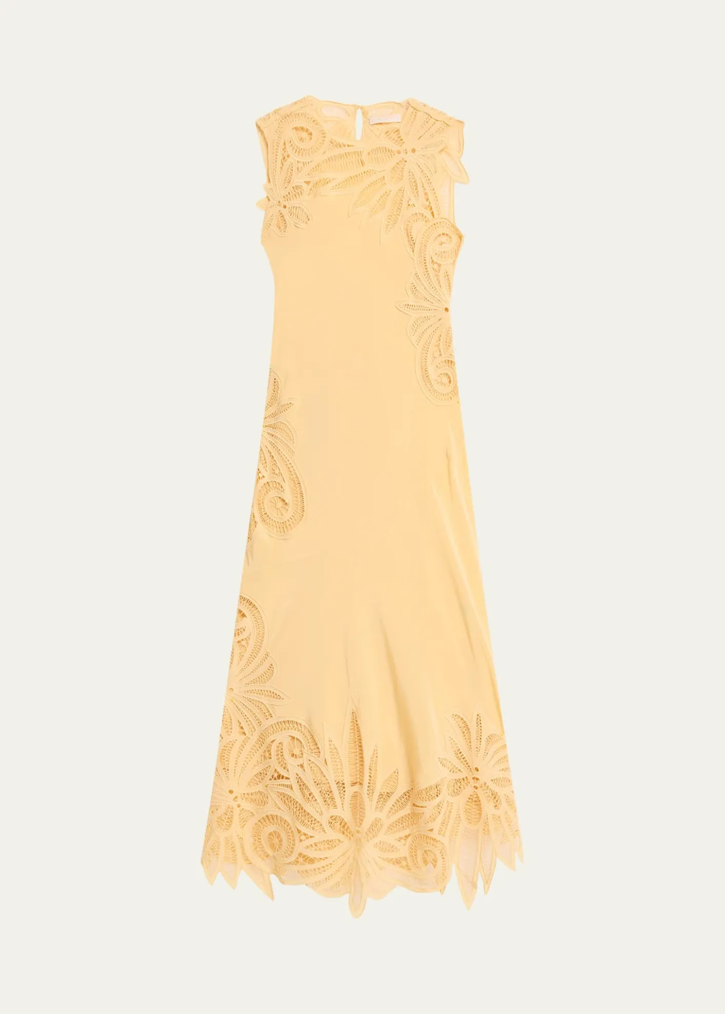 Ulla JohnsonIdra Embroidered Silk Dress