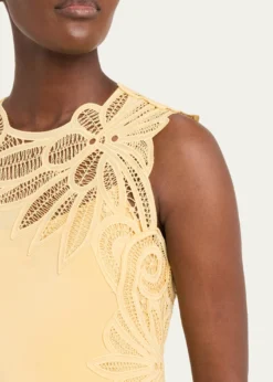 Ulla JohnsonIdra Embroidered Silk Dress