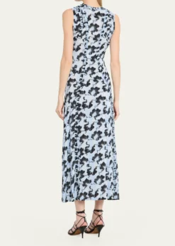 Ulla JohnsonIsabelle Sleeveless Ruffle Jersey Dress