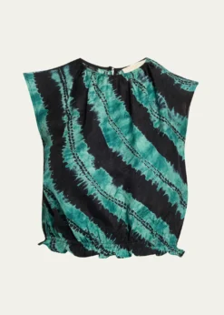 Ulla JohnsonKaia Shibori Tie-Dye Top