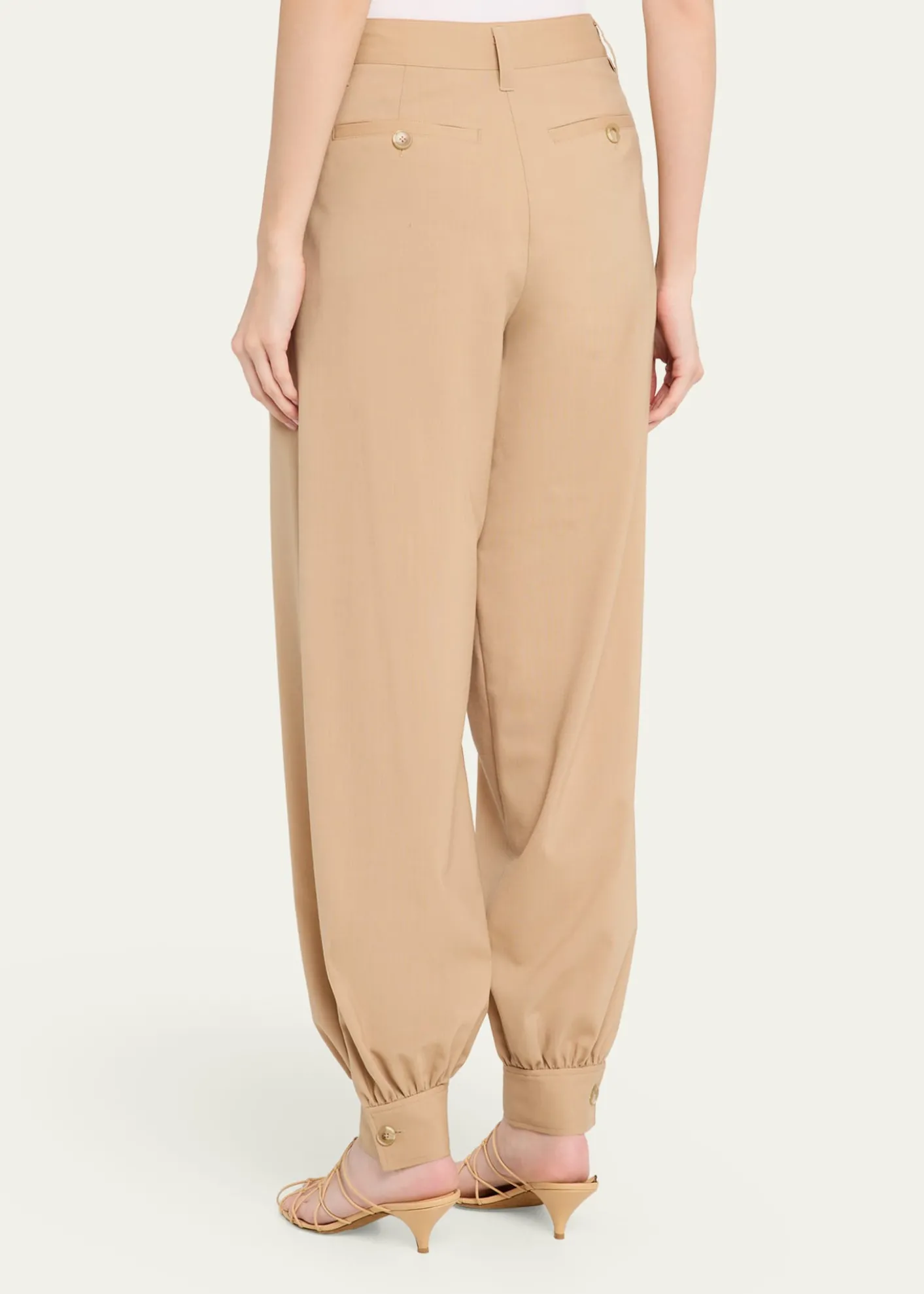 Ulla JohnsonLuella Pleated Wool-Blend Pants