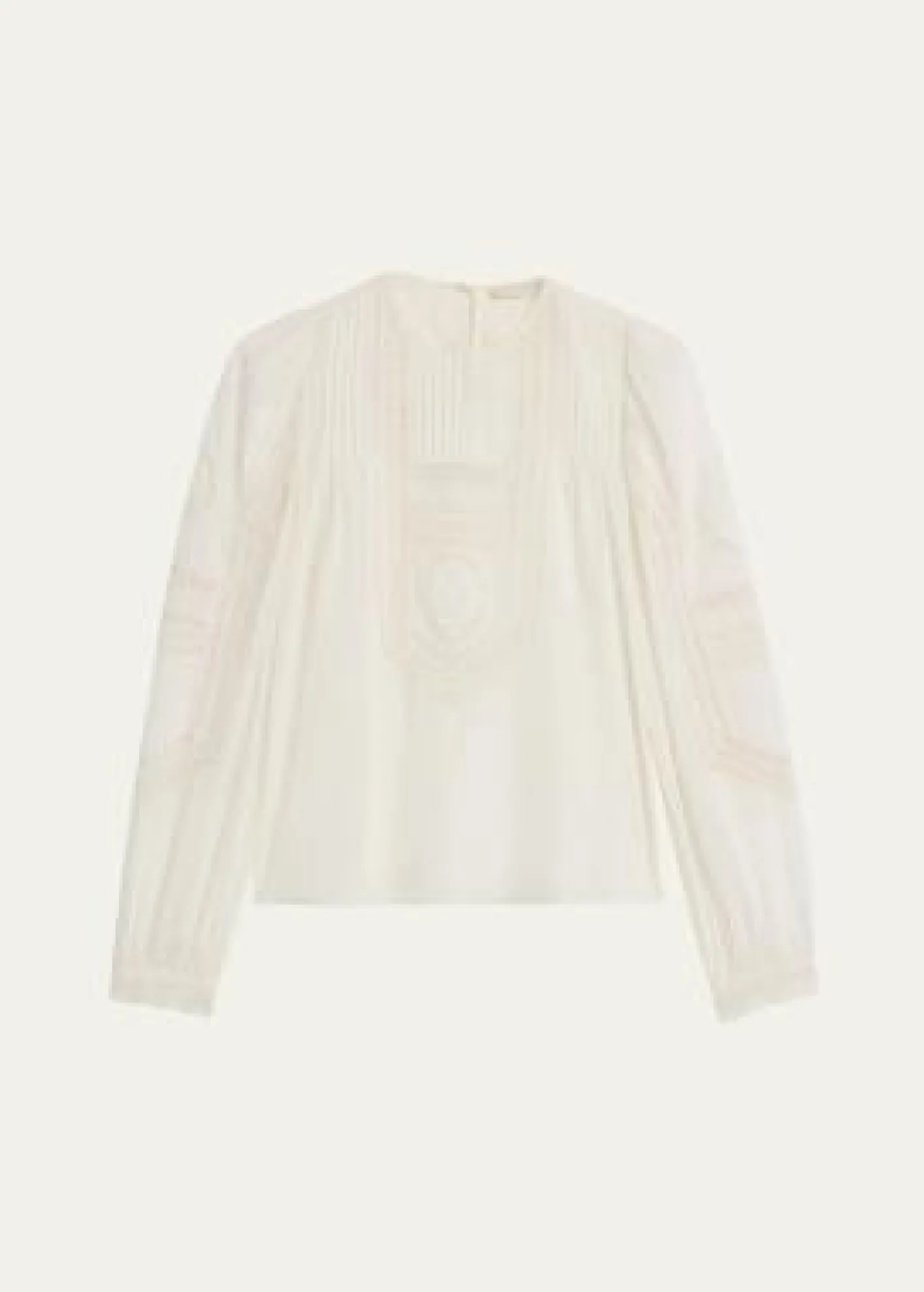 Ulla JohnsonMarlowe Embroidered Long-Sleeve Blouse