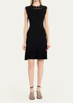 Ulla JohnsonNoemie Crochet Knit Mini Dress