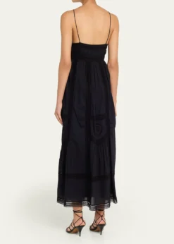 Ulla JohnsonRomilly Embroidered Cotton Maxi Dress