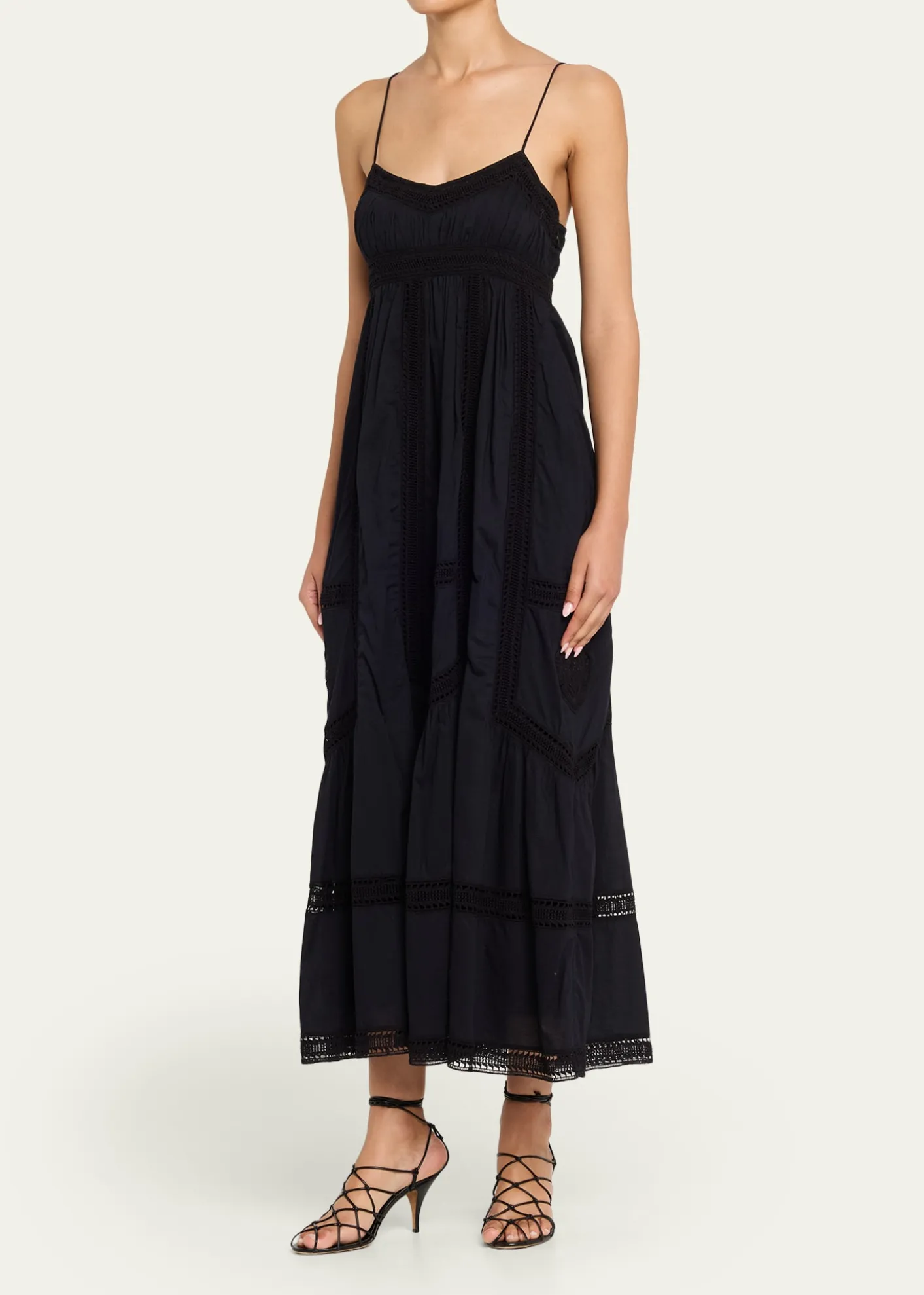 Ulla JohnsonRomilly Embroidered Cotton Maxi Dress