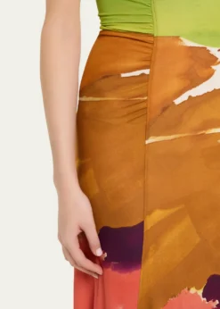 Ulla Johnsonx Helen Frankenthaler Lana Sleeveless Jersey Maxi Dress