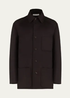 Umit BenanMen's Pitt Double-Faced Merino Wool Jacket