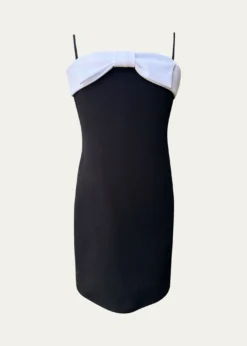 Un Deux TroisGirl's Crepe Bow Front Dress, Size 7-16