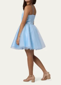 Un Deux TroisGirl's Satin & Tulle Party Dress, Size 7-16