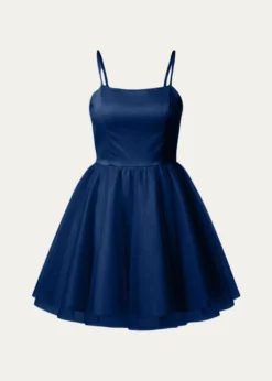 Un Deux TroisGirl's Satin & Tulle Party Dress, Size 7-16